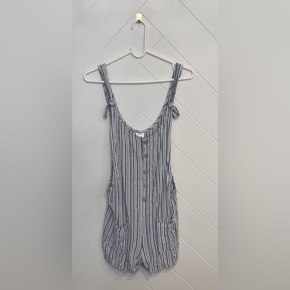 Button Front Romper